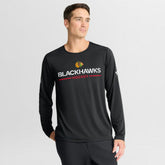 Chicago Blackhawks Fanatics Authentic Pro Rink Tech Long Sleeve T-Shirt - NHL T-shirts