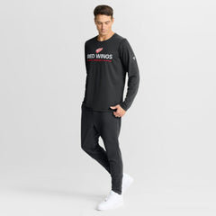 Detroit Red Wings Fanatics Authentic Pro Rink Tech Long Sleeve T-Shirt - NHL T-shirts