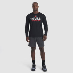New Jersey Devils Fanatics Authentic Pro Rink Tech Long Sleeve T-Shirt - NHL T-shirts