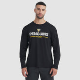 Pittsburgh Penguins Fanatics Authentic Pro Rink Tech Long Sleeve T-Shirt - NHL T-shirts