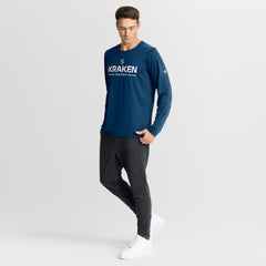Seattle Kraken Fanatics Authentic Pro Rink Tech Long Sleeve T-Shirt - NHL T-shirts