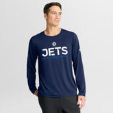 Winnipeg Jets Fanatics Authentic Pro Rink Tech Long Sleeve T-Shirt - NHL T-shirts