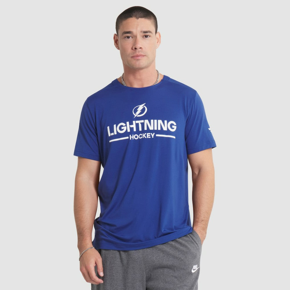 Tampa Bay Lightning Fanatics Authentic Pro Rink Tech T-Shirt - NHL T-shirts