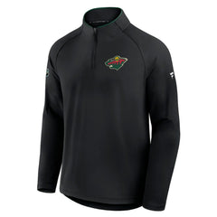 Minnesota Wild Fanatics Authentic Pro Rink Training Quarter-Zip Pullover - NHL Pullover