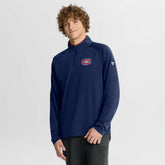 Montreal Canadiens Fanatics Authentic Pro Rink Training Quarter-Zip Pullover - NHL Pullover