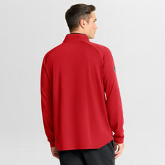 Chicago Blackhawks Fanatics Authentic Pro Rink Training Centennial Raglan Quarter-Zip Pullover - NHL Pullover