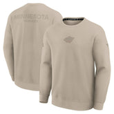 Minnesota Wild Fanatics Authentic Pro Road Tri-Blend Sweatshirt - NHL Sweatshirts