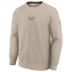 Washington Capitals Fanatics Authentic Pro Road Tri-Blend Sweatshirt - NHL Sweatshirts