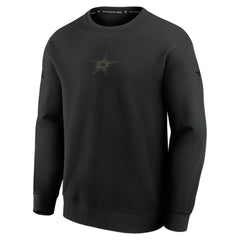Dallas Stars Fanatics Authentic Pro Road Tri-Blend Sweatshirt - NHL Sweatshirts