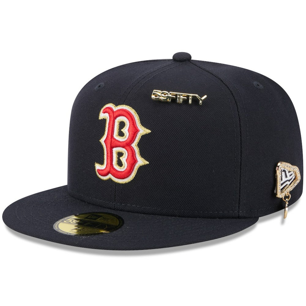 Boston Red Sox New Era 2025 59FIFTY Day 59FIFTY Fitted Hat with Pins - MLB Hats