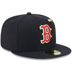 Boston Red Sox New Era 2025 59FIFTY Day 59FIFTY Fitted Hat with Pins - MLB Hats