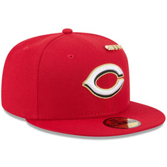 Cincinnati Reds New Era 2025 59FIFTY Day 59FIFTY Fitted Hat with Pins - MLB Hats
