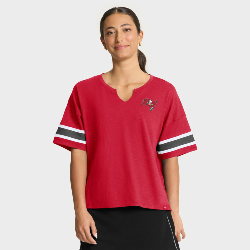 Tampa Bay Buccaneers Women's Redzone Curl Route T-Shirt | NFL Sale