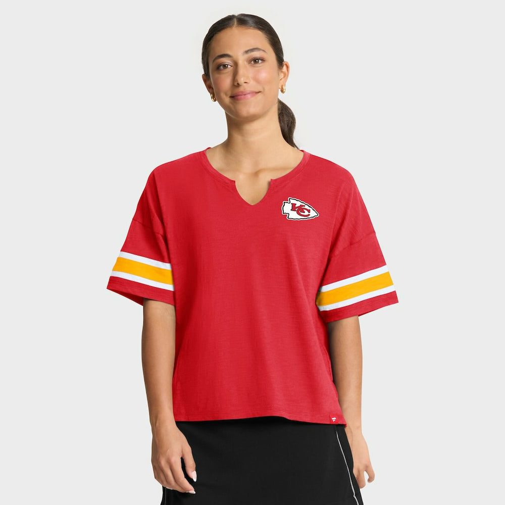 Kansas City Chiefs Women's Redzone Curl Route T-Shirt | NFL US