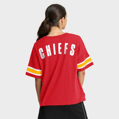 Kansas City Chiefs Women's Redzone Curl Route T-Shirt | NFL US