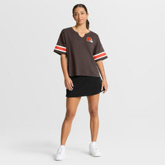 Cleveland Browns Women's Redzone Curl Route T-Shirt | NFL Near me
