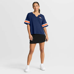 Denver Broncos Women's Redzone Curl Route T-Shirt | NFL Hot