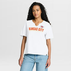 Kansas City Chiefs Women's Redzone Slub Boxy T-Shirt | NFL Online