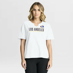 Los Angeles Rams Women's Redzone Slub Boxy T-Shirt | NFL US