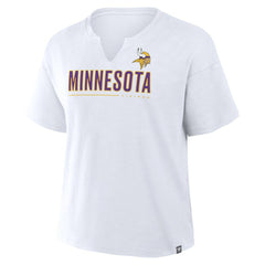 Minnesota Vikings Women's Redzone Slub Boxy T-Shirt | NFL On sale