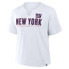 New York Giants Women's Redzone Slub Boxy T-Shirt | NFL New
