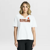 Cleveland Browns Women's Redzone Slub Boxy T-Shirt | NFL On sale
