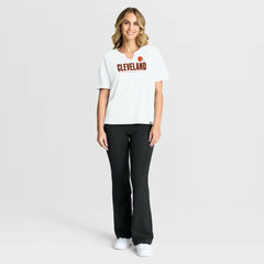 Cleveland Browns Women's Redzone Slub Boxy T-Shirt | NFL On sale