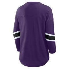 Baltimore Ravens Women's Redzone 3/4-Sleeve T-Shirt | NFL Outlet