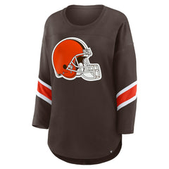 Cleveland Browns Women's Redzone 3/4-Sleeve T-Shirt | NFL New
