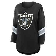 Las Vegas Raiders Women's Redzone 3/4-Sleeve T-Shirt | NFL Outlet