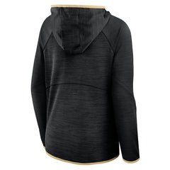 New Orleans Saints Women's Redzone End Around Pass Raglan Full-Zip Hoodie | NFL New