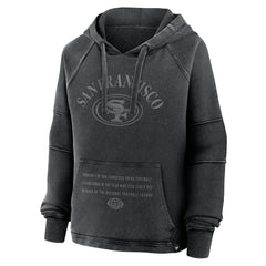 San Francisco 49ers Women's Oversized Raglan Gridiron Hoodie | NFL Hot