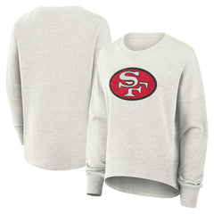 San Francisco 49ers Women's Oversized Hometown Pullover Sweatshirt | NFL Outlet