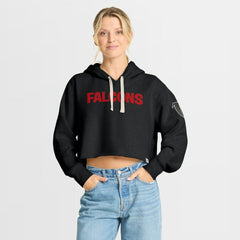 Atlanta Falcons Women's Oversized Hometown Heritage Cropped Hoodie | NFL Sale