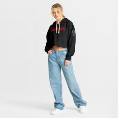 Atlanta Falcons Women's Oversized Hometown Heritage Cropped Hoodie | NFL Sale