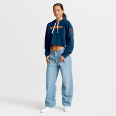 Chicago Bears Women's Oversized Hometown Heritage Cropped Hoodie | NFL Online