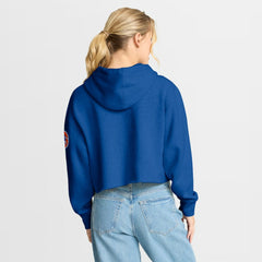 Denver Broncos Women's Oversized Hometown Heritage Cropped Hoodie | NFL US