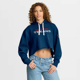 Houston Texans Women's Oversized Hometown Heritage Cropped Hoodie | NFL Online