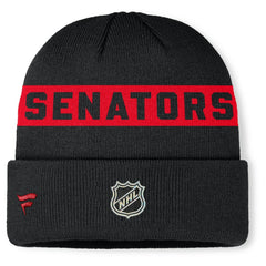 Ottawa Senators Fanatics Authentic Pro Rink Cuffed Knit Hat - NHL Hats