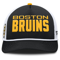 Boston Bruins Fanatics Authentic Pro Rink A-Frame Adjustable Hat - NHL Hats
