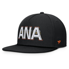 Anaheim Ducks Fanatics Authentic Pro Rink Team Code Snapback Hat - NHL Hats