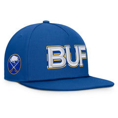 Buffalo Sabres Fanatics Authentic Pro Rink Team Code Snapback Hat - NHL Hats