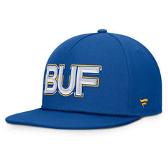 Buffalo Sabres Fanatics Authentic Pro Rink Team Code Snapback Hat - NHL Hats