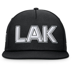 Los Angeles Kings Fanatics Authentic Pro Rink Team Code Snapback Hat - NHL Hats