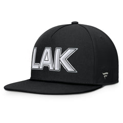 Los Angeles Kings Fanatics Authentic Pro Rink Team Code Snapback Hat - NHL Hats