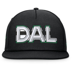 Dallas Stars Fanatics Authentic Pro Rink Team Code Snapback Hat - NHL Hats