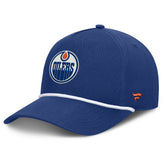 Edmonton Oilers Fanatics Authentic Pro Rink Roper A-Frame Adjustable Hat - NHL Hats