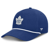 Toronto Maple Leafs Fanatics Authentic Pro Rink Roper A-Frame Adjustable Hat - NHL Hats