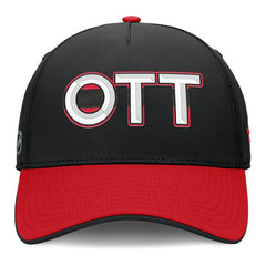 Ottawa Senators Fanatics Authentic Pro Rink Team Code Flex Hat - NHL Hats