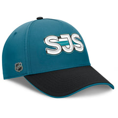 San Jose Sharks Fanatics Authentic Pro Rink Team Code Flex Hat - NHL Hats